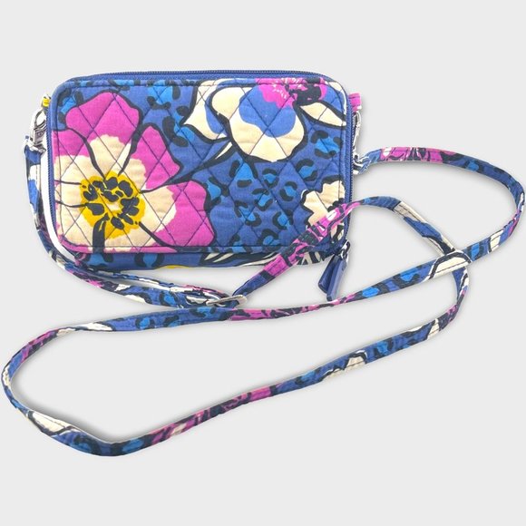 Vera Bradley Bags Vera Bradley Rfid All In One Crossbody Bag Blue